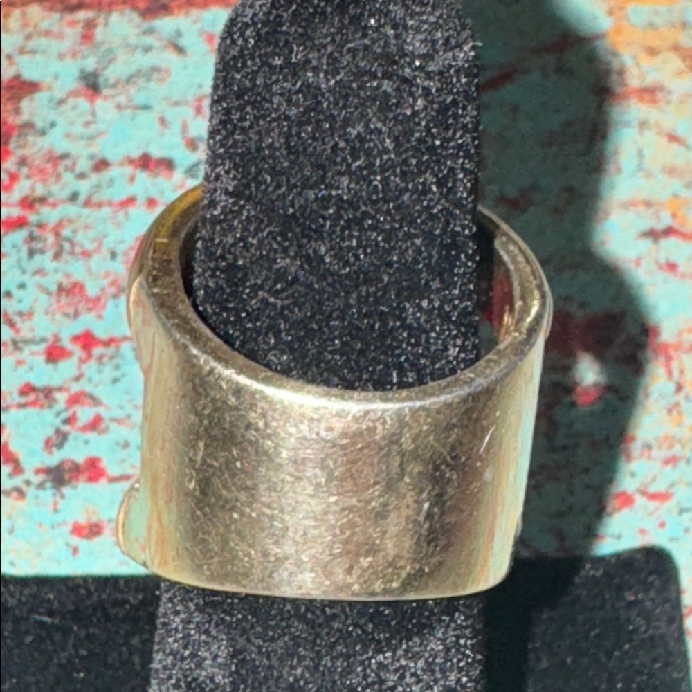 Gold Carnelian Statement Ring - image 6